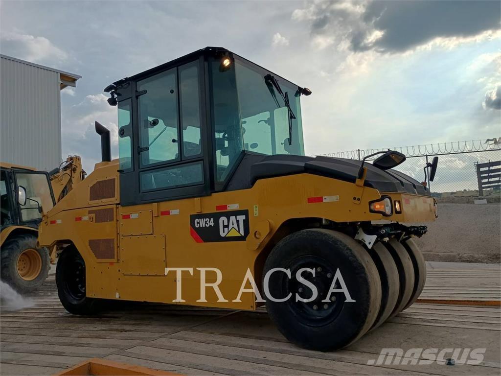 CAT CW34LRC Cilindros Compactadores de pneus