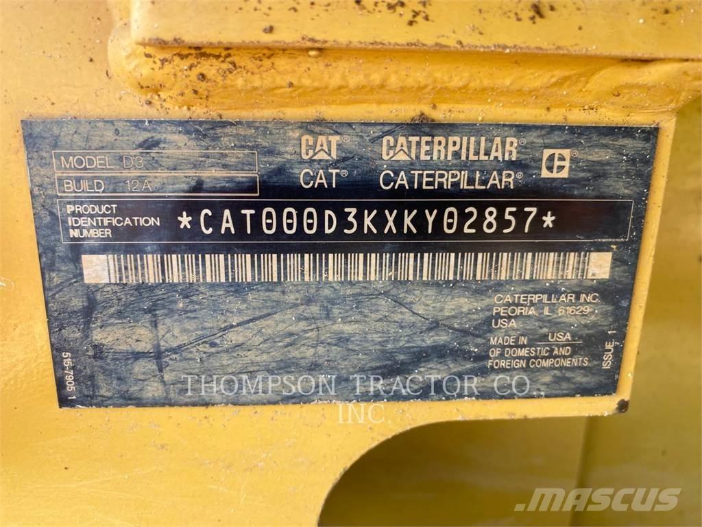 CAT D3LGP Dozers - Tratores rastos
