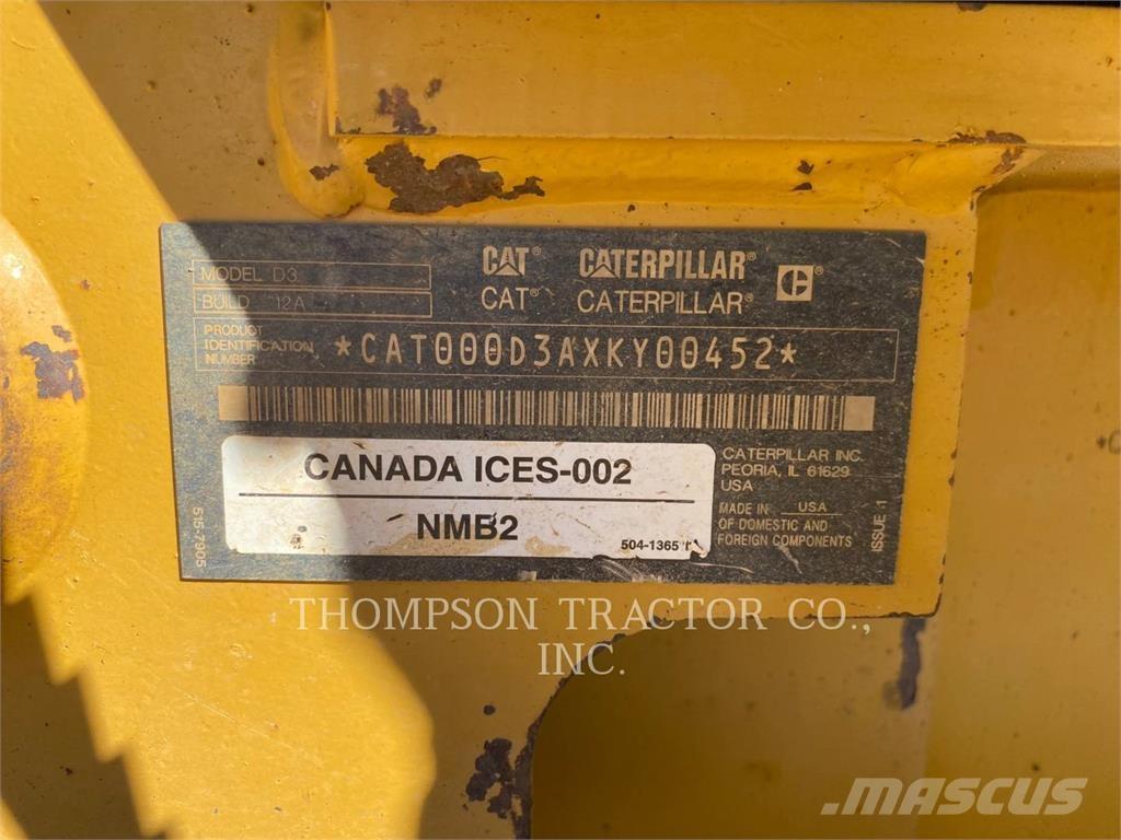 CAT D3LGP Dozers - Tratores rastos