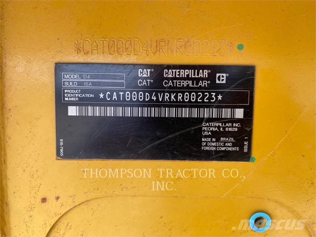 CAT D4 VP Dozers - Tratores rastos