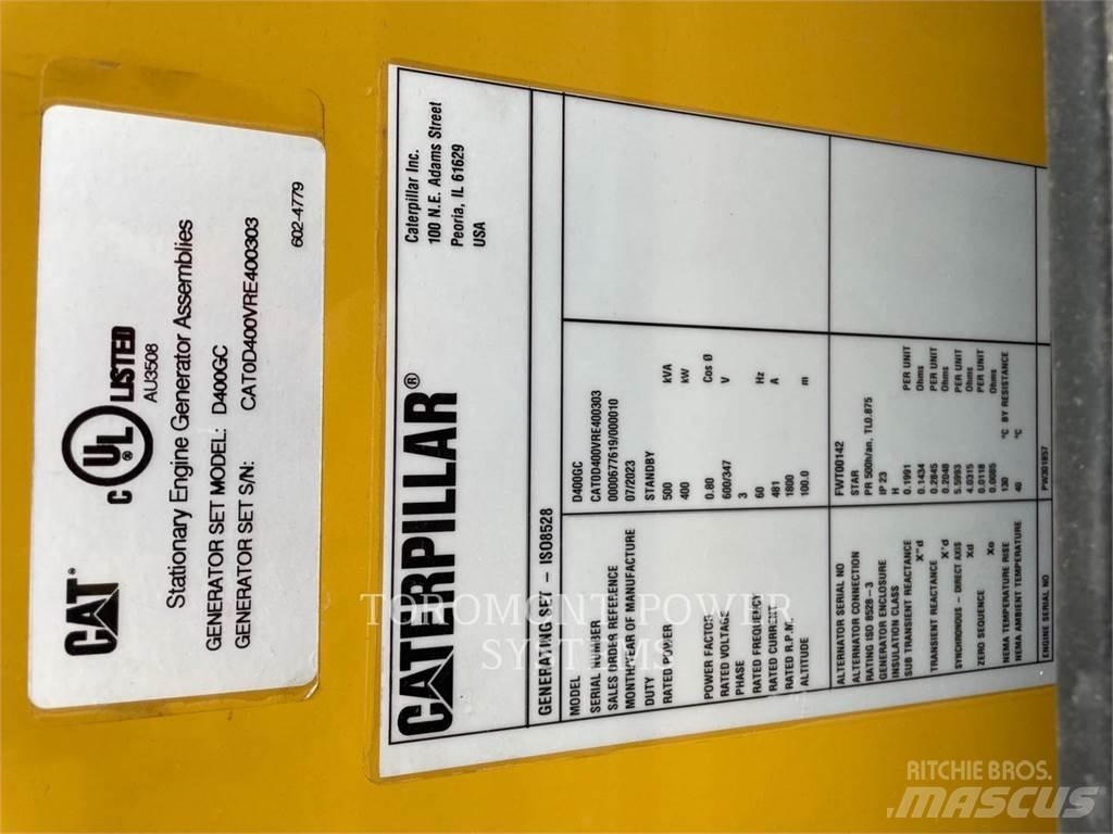 CAT D400GC Motores industriais