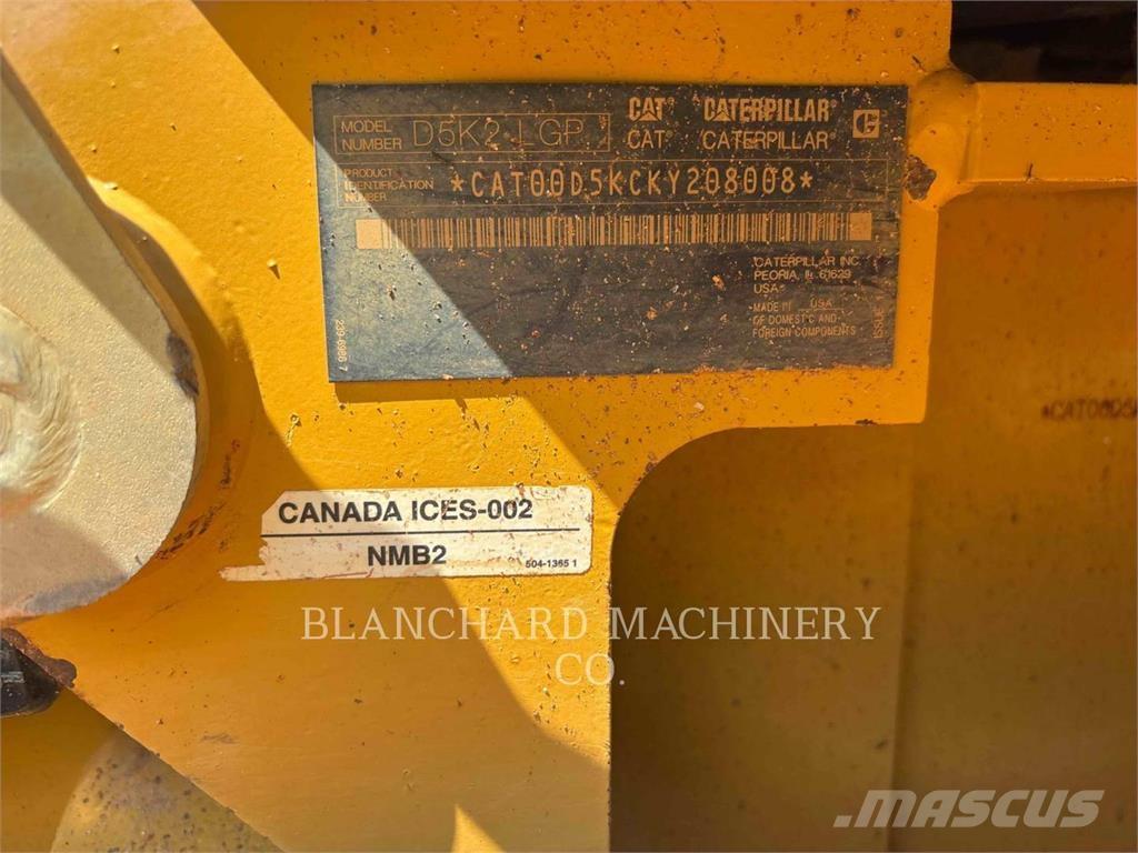 CAT D5K2 LGP Dozers - Tratores rastos