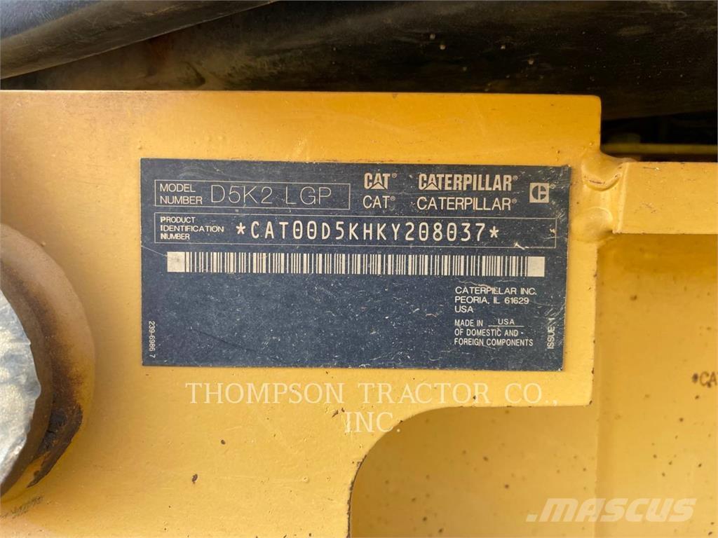 CAT D5K2 LGP Dozers - Tratores rastos