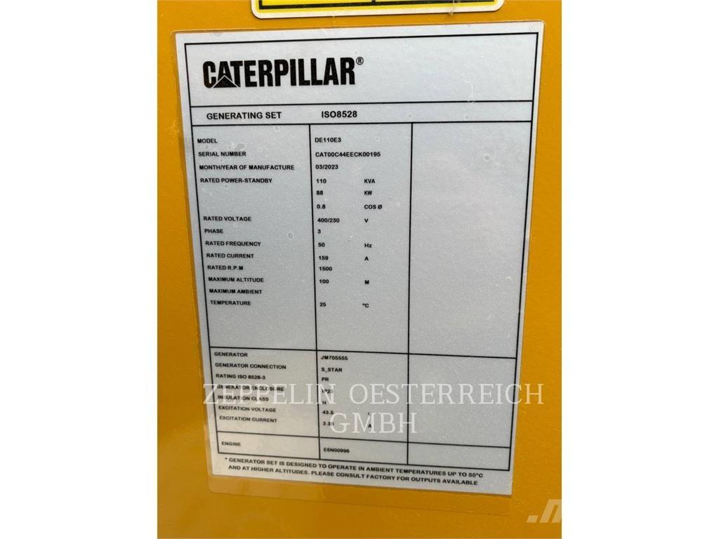 CAT DE110E3 Motores industriais
