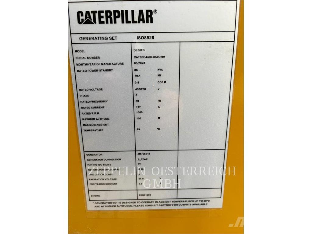 CAT DE88E3 Motores industriais