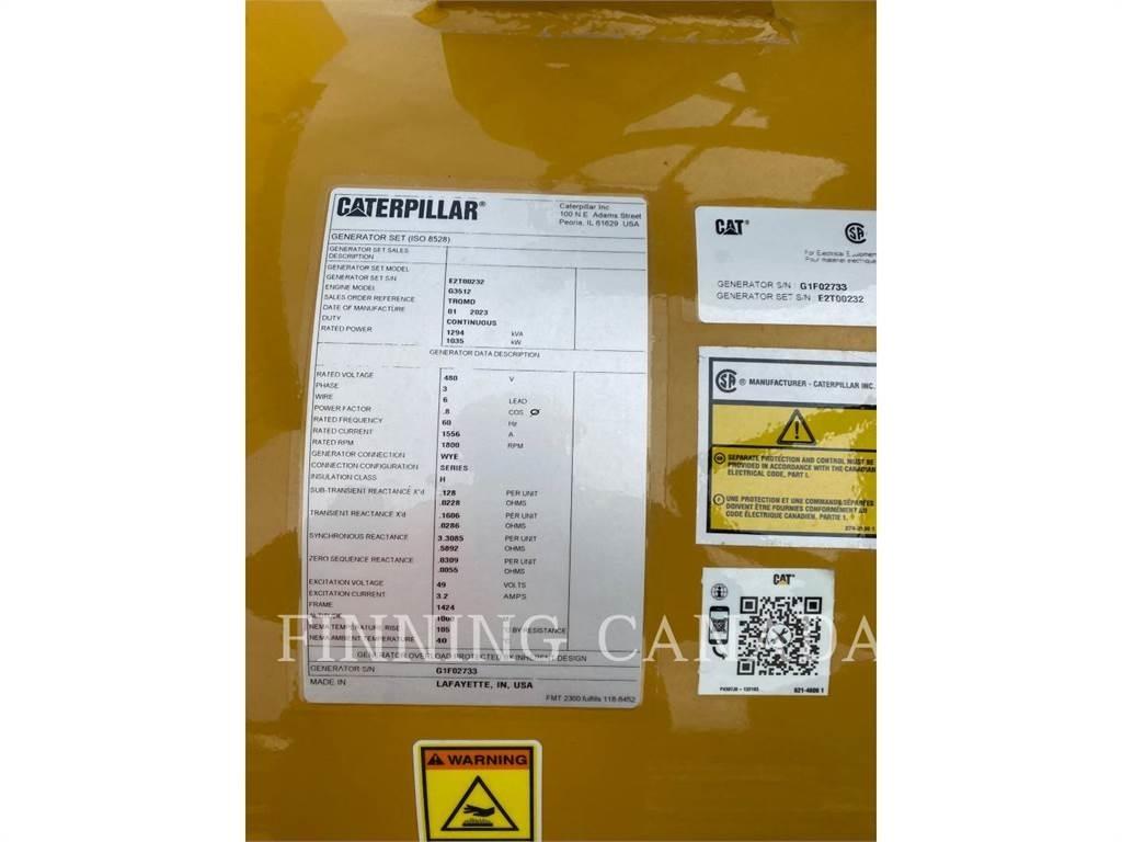 CAT G 3512 Geradores Diesel