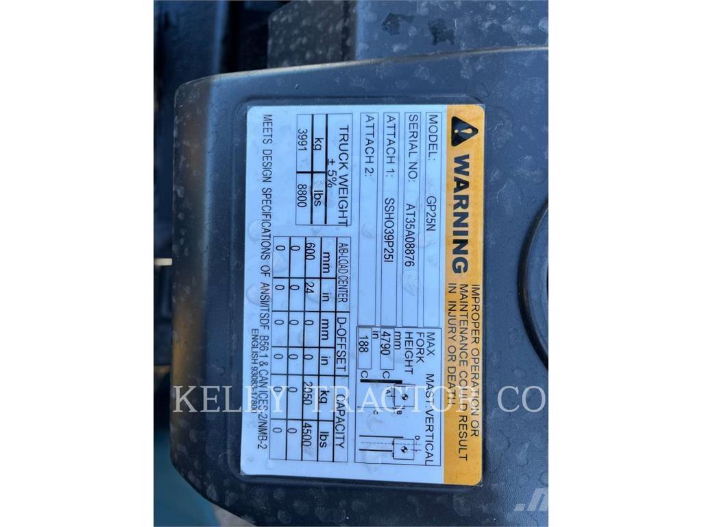 CAT GP25N Empilhadores - Outros