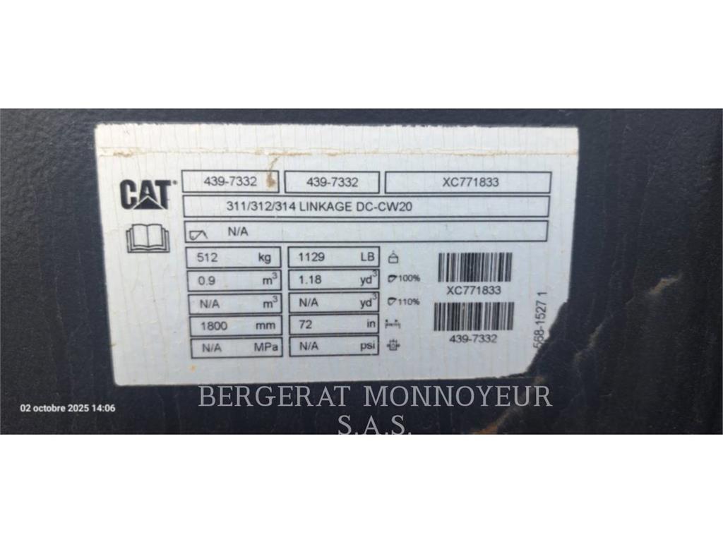 CAT M318-07 Escavadoras de rodas