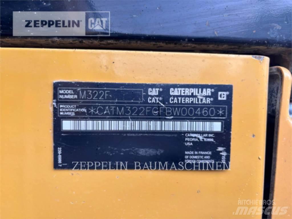 CAT M322F Escavadoras de rodas