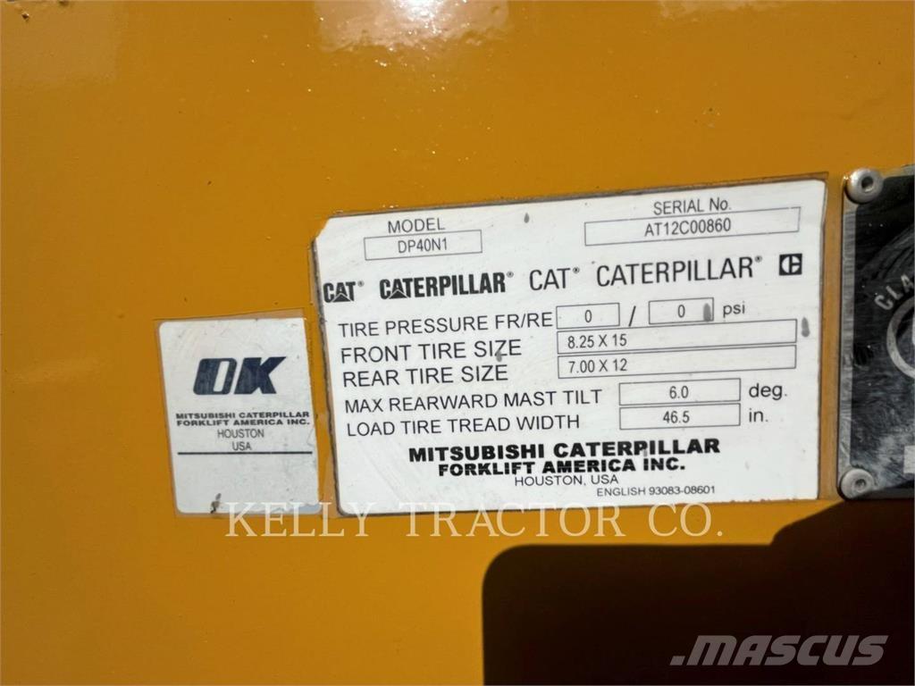 CAT MCFDP40N1-D Empilhadores Diesel