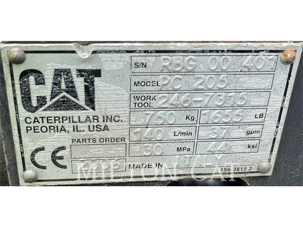 CAT PC205 COLD PLANER Garlopas