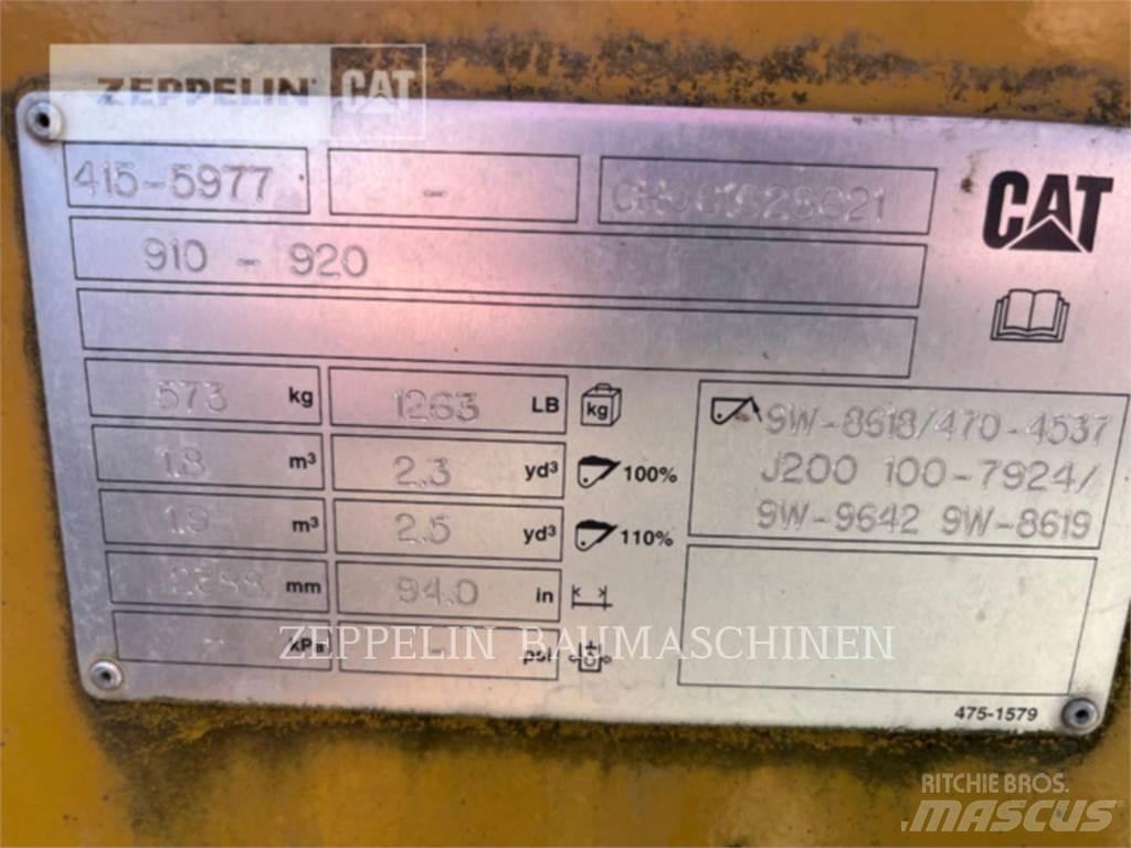 CAT SCHAUFEL CAT 918M Baldes