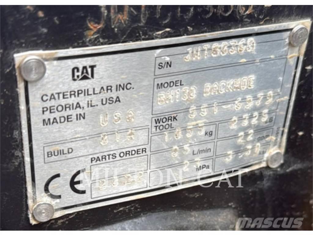 CAT SSL BH130 BACKHOE Acessórios Retroescavadoras