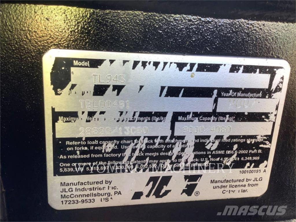 CAT TL943C Manipuladores telescópicos