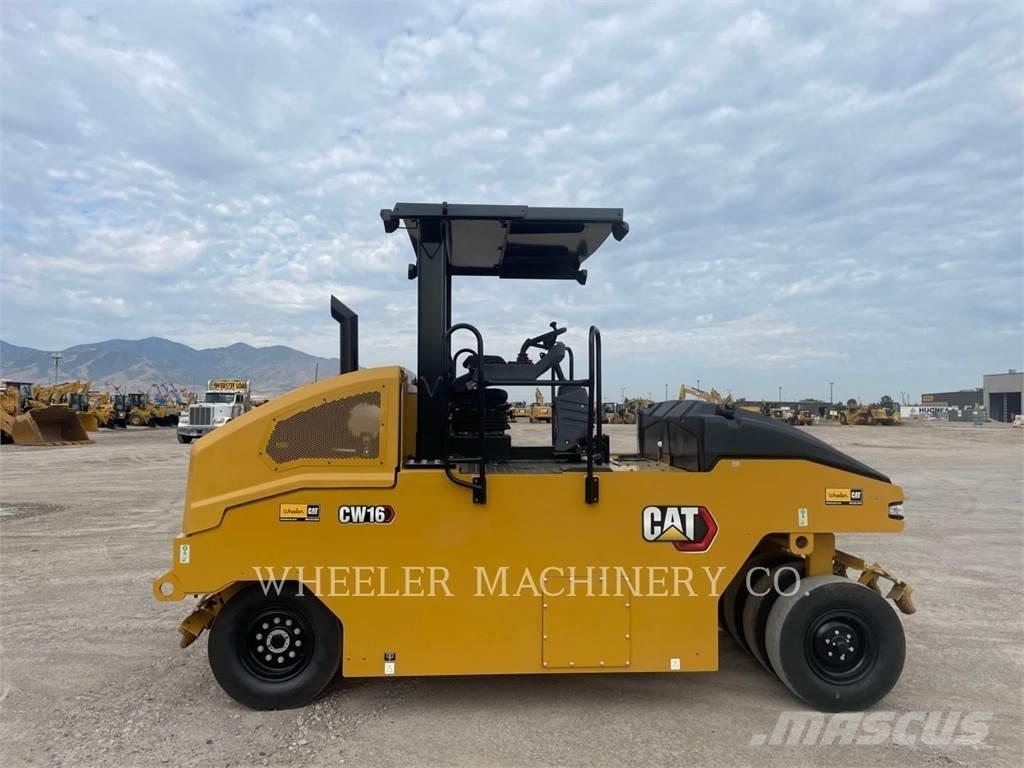 CAT W16 Cilindros Compactadores de pneus