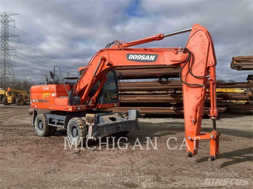 Doosan DX190W Escavadoras de rodas