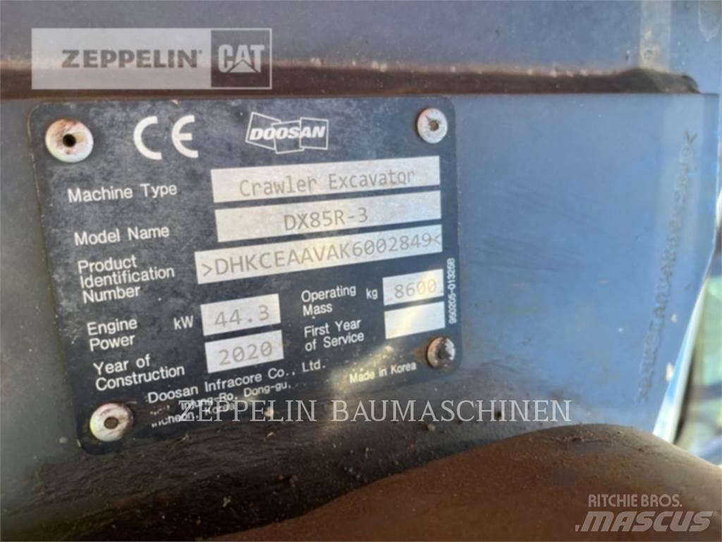 Doosan DX85R-3 Escavadoras de rastos