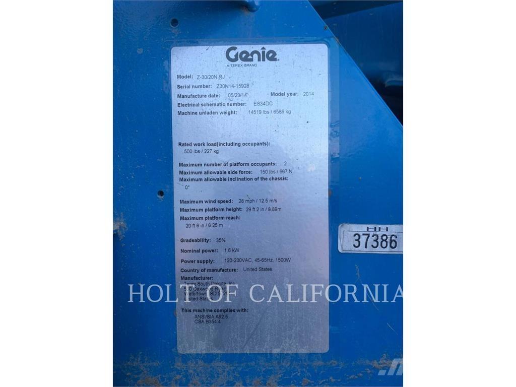 Genie BOOM Z30 Elevadores braços articulados