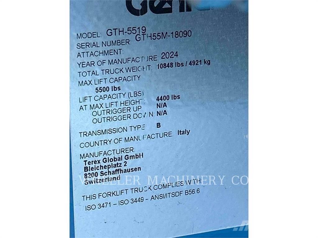 Genie GTH-5519 Manipuladores telescópicos