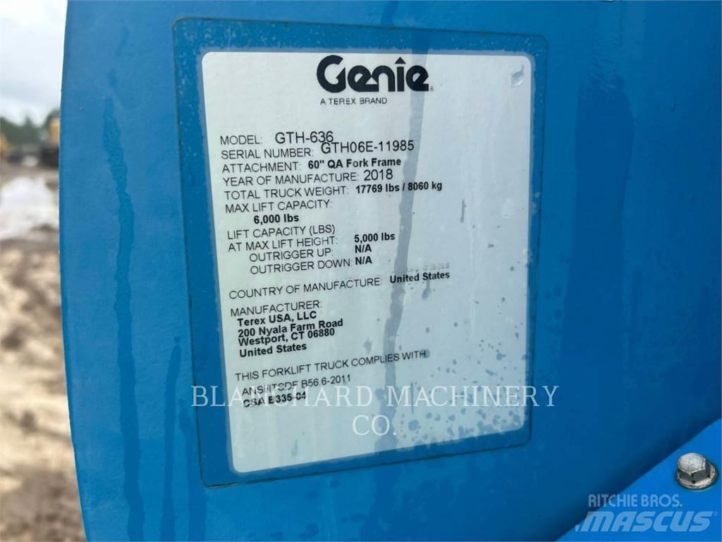 Genie GTH-636 Manipuladores telescópicos