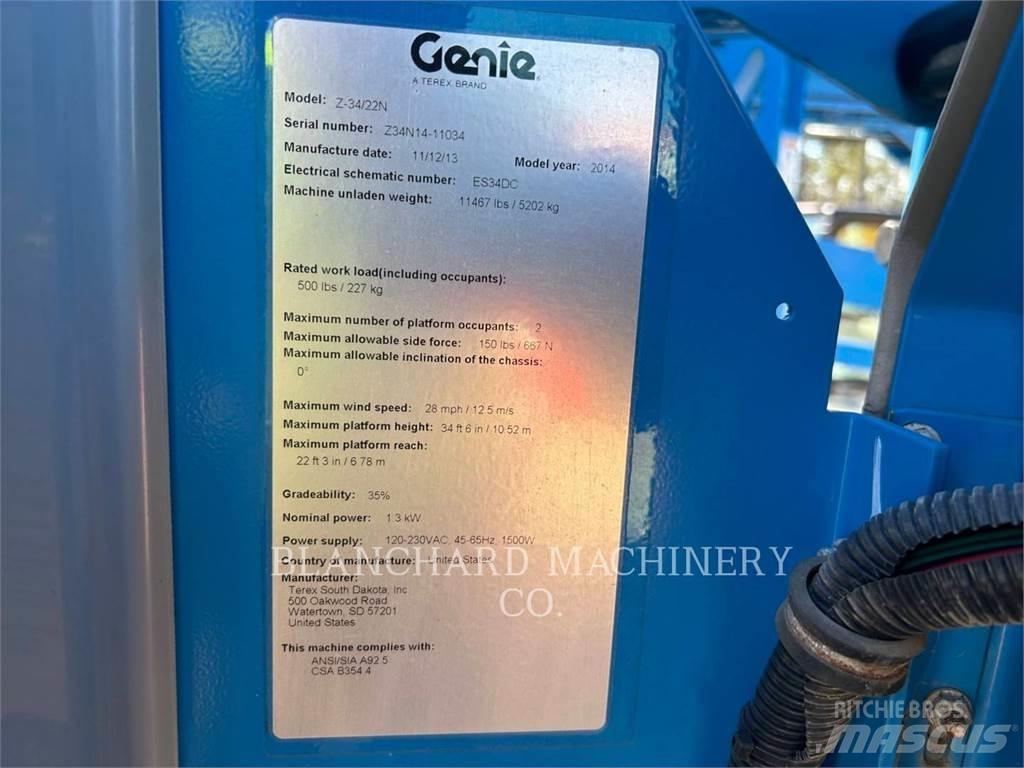 Genie Z34/22 Elevadores braços articulados