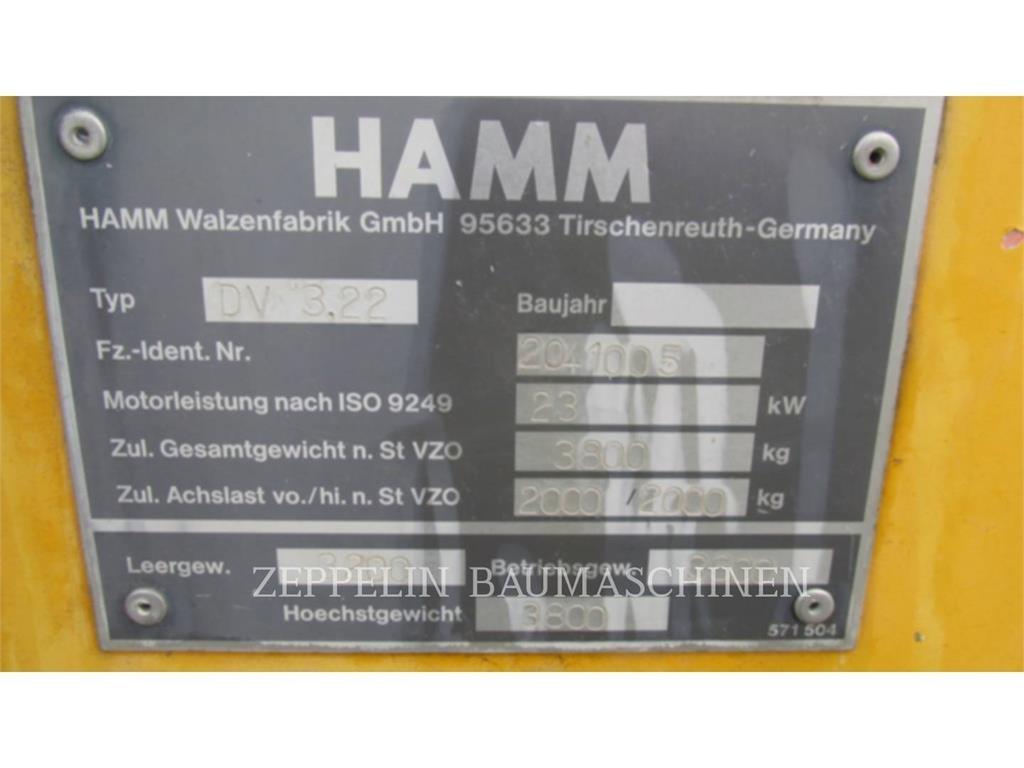 Hamm DV3.22 Compactadores para terra