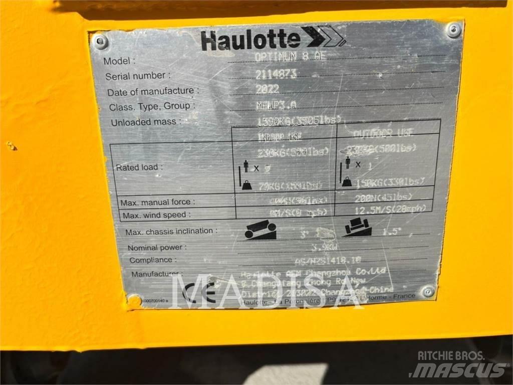 Haulotte OPTIMUM 8 Elevadores de tesoura