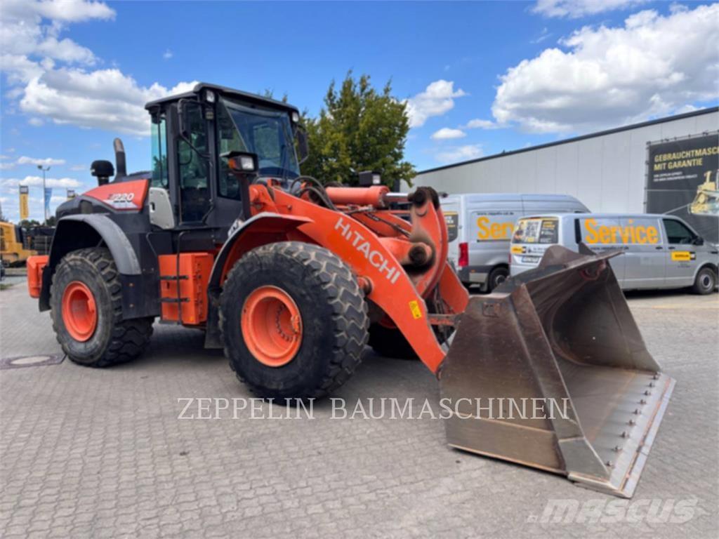 Hitachi ZW220 Pás carregadoras de rodas