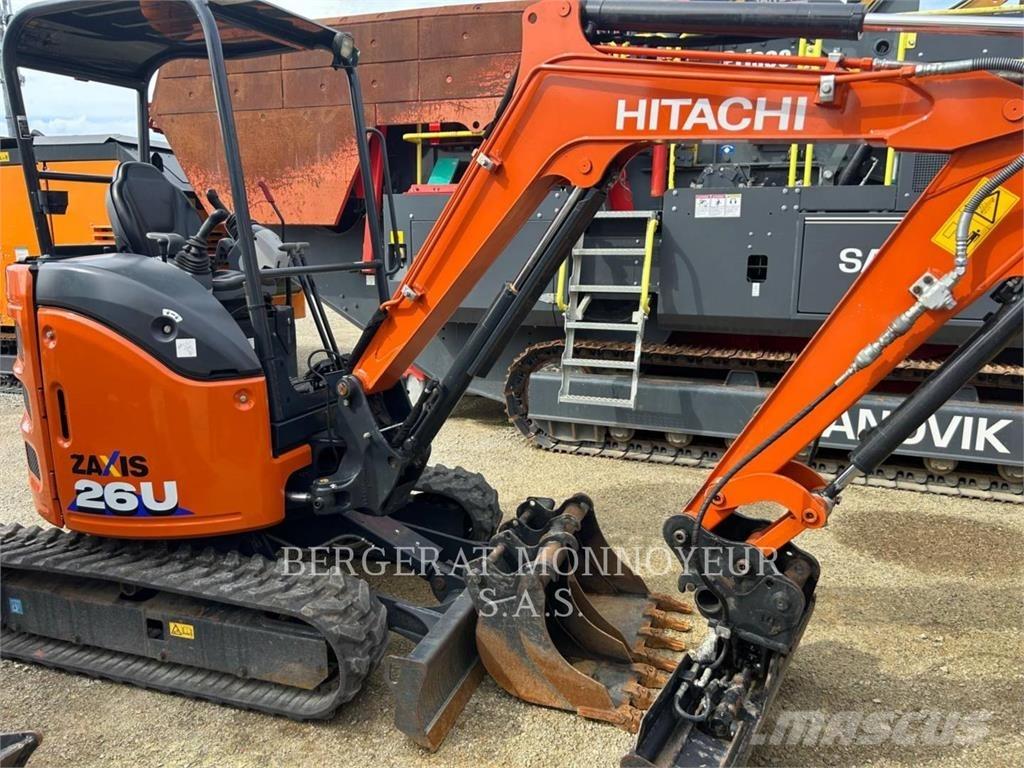 Hitachi ZX26U-6 Escavadoras de rastos