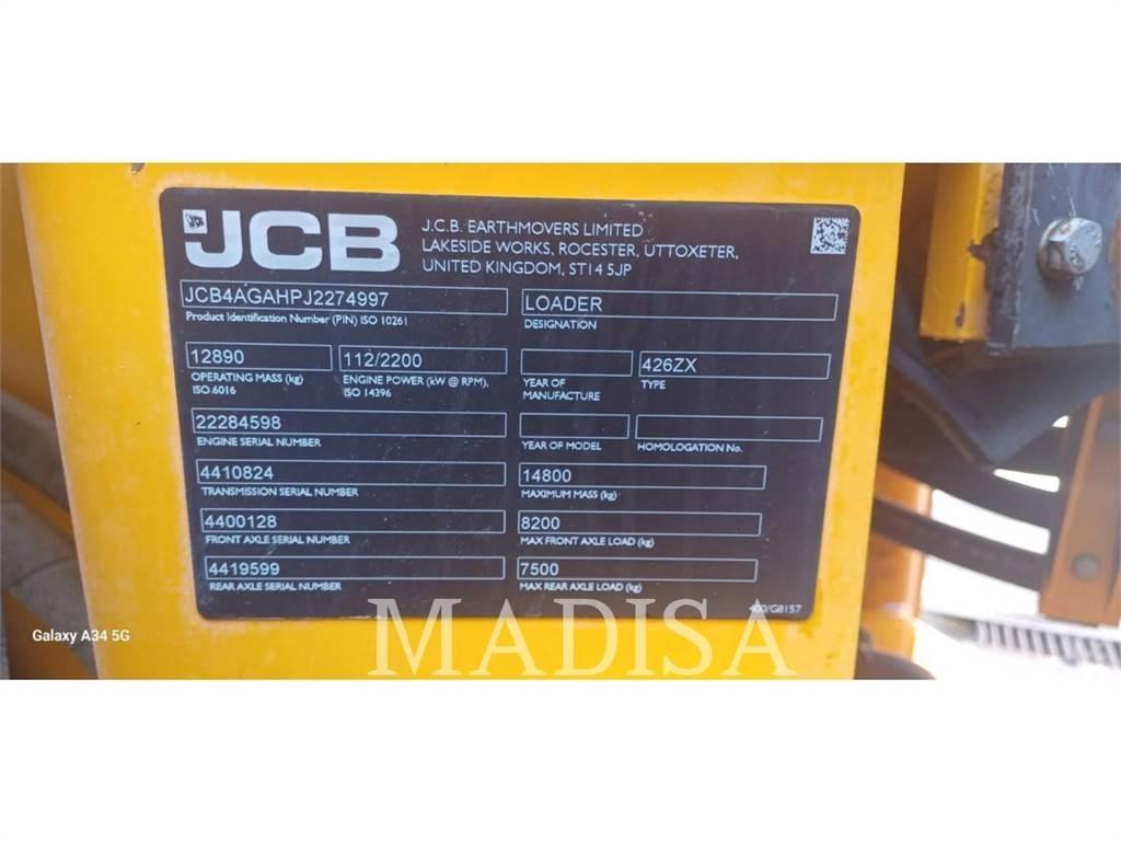 JCB 426B ZX Pás carregadoras de rodas