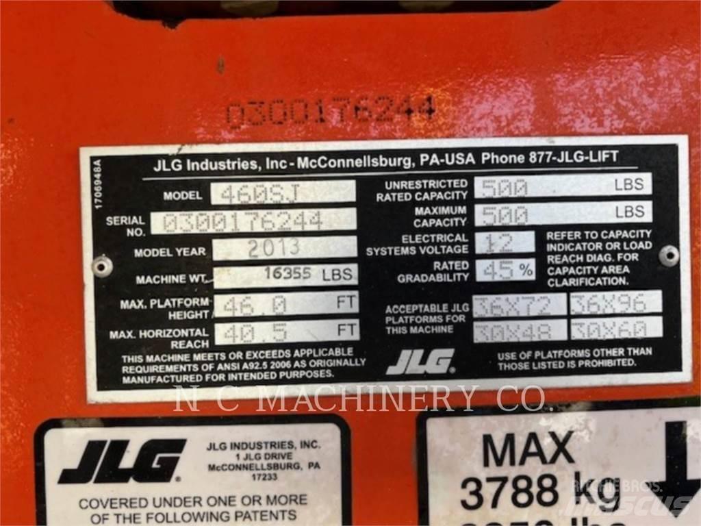 JLG 460SJ Escavadoras de rastos