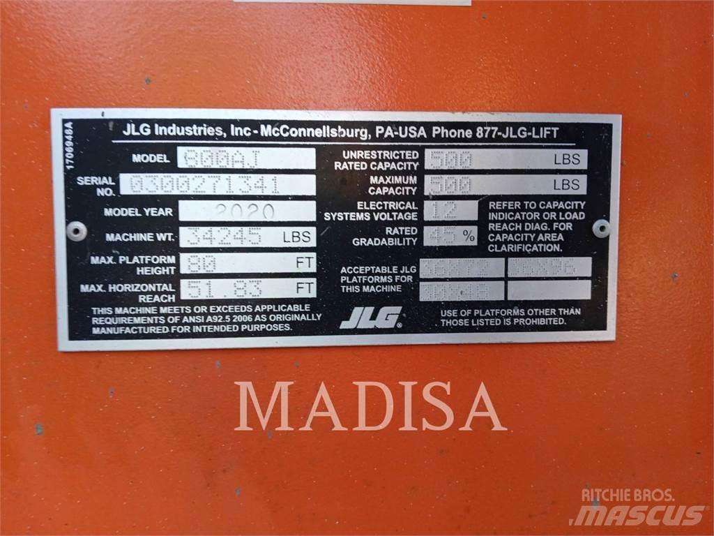 JLG 800 AJ Elevadores braços articulados