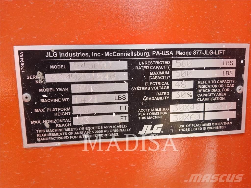 JLG E450AJ Elevadores braços articulados
