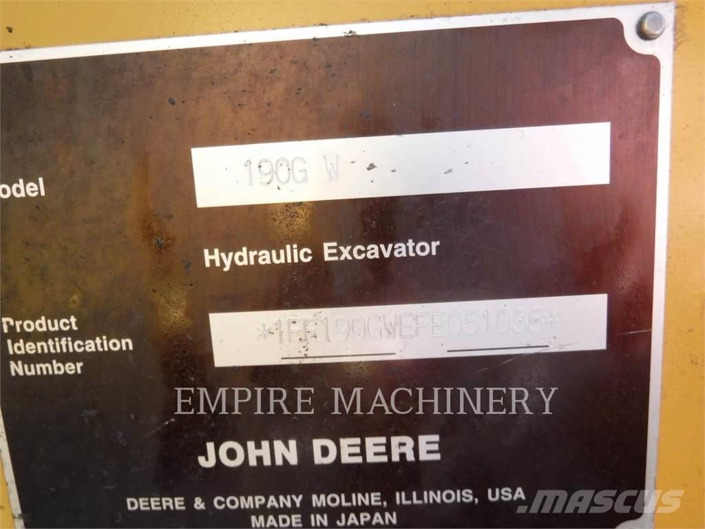 John Deere 190G Escavadoras de rastos