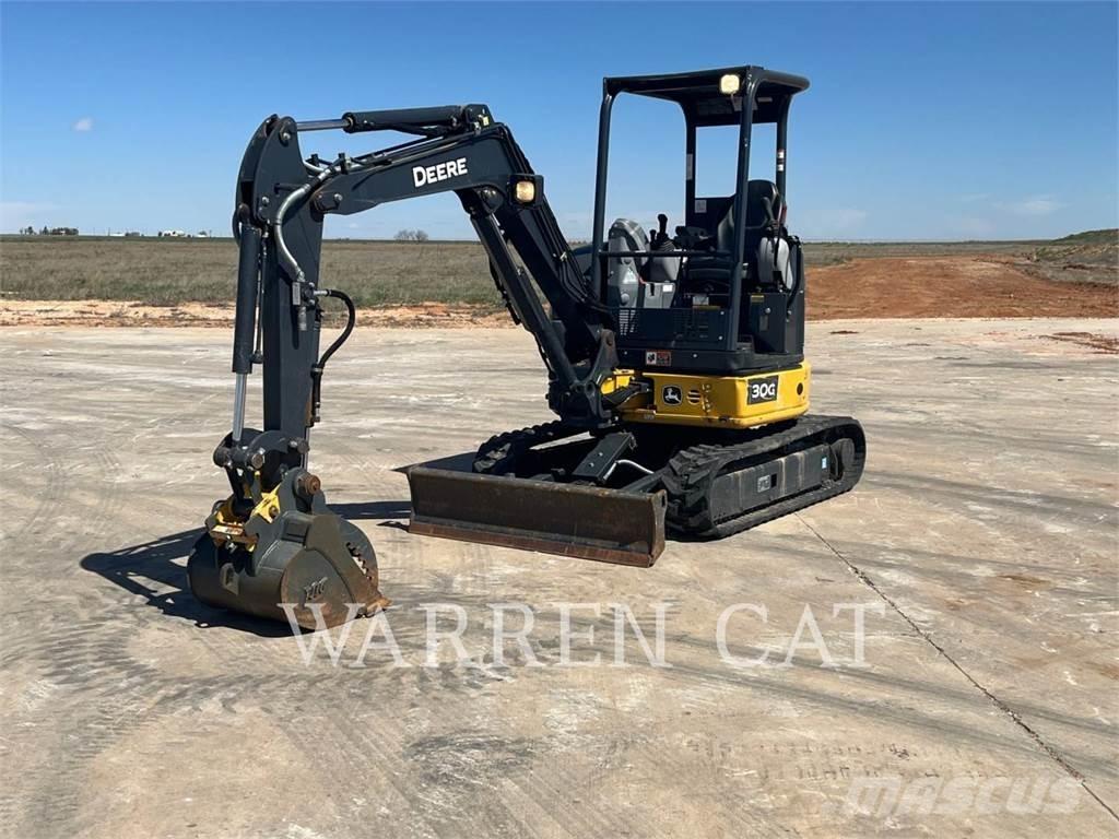 John Deere 30G Escavadoras de rastos