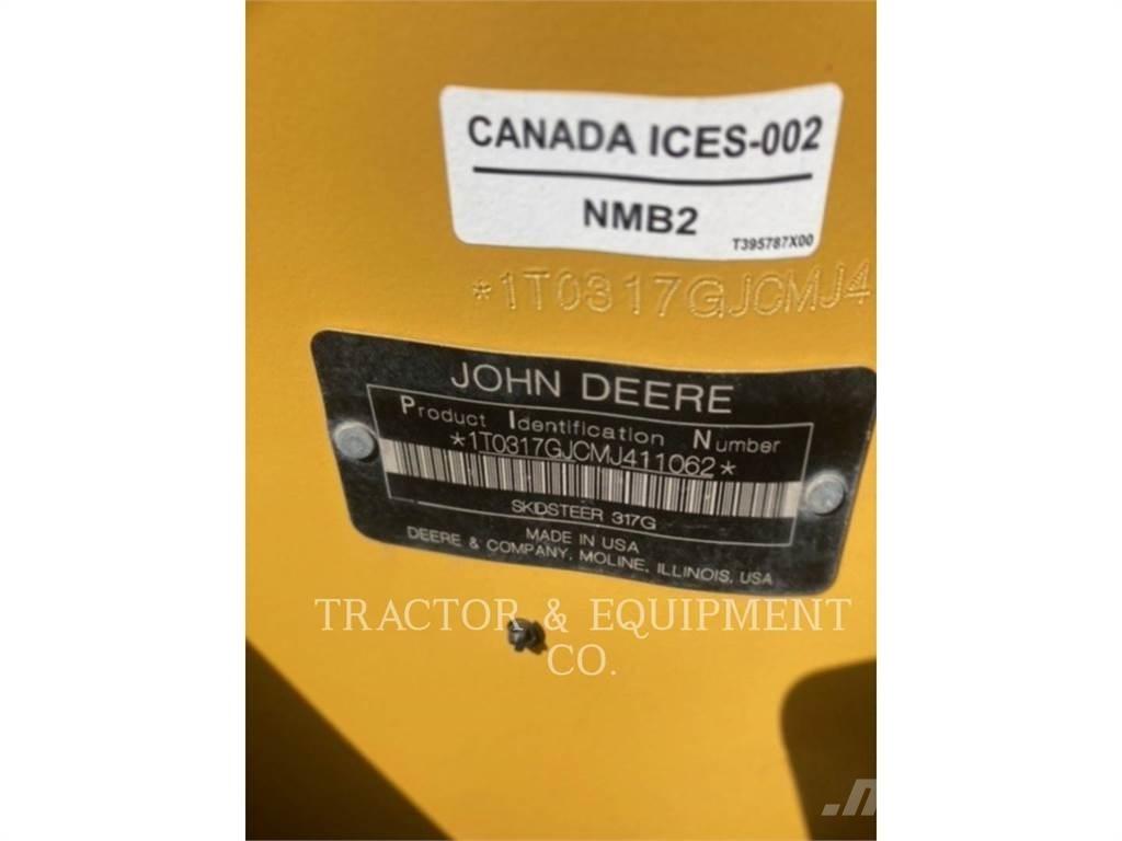 John Deere 317G Carregadoras de direcção deslizante