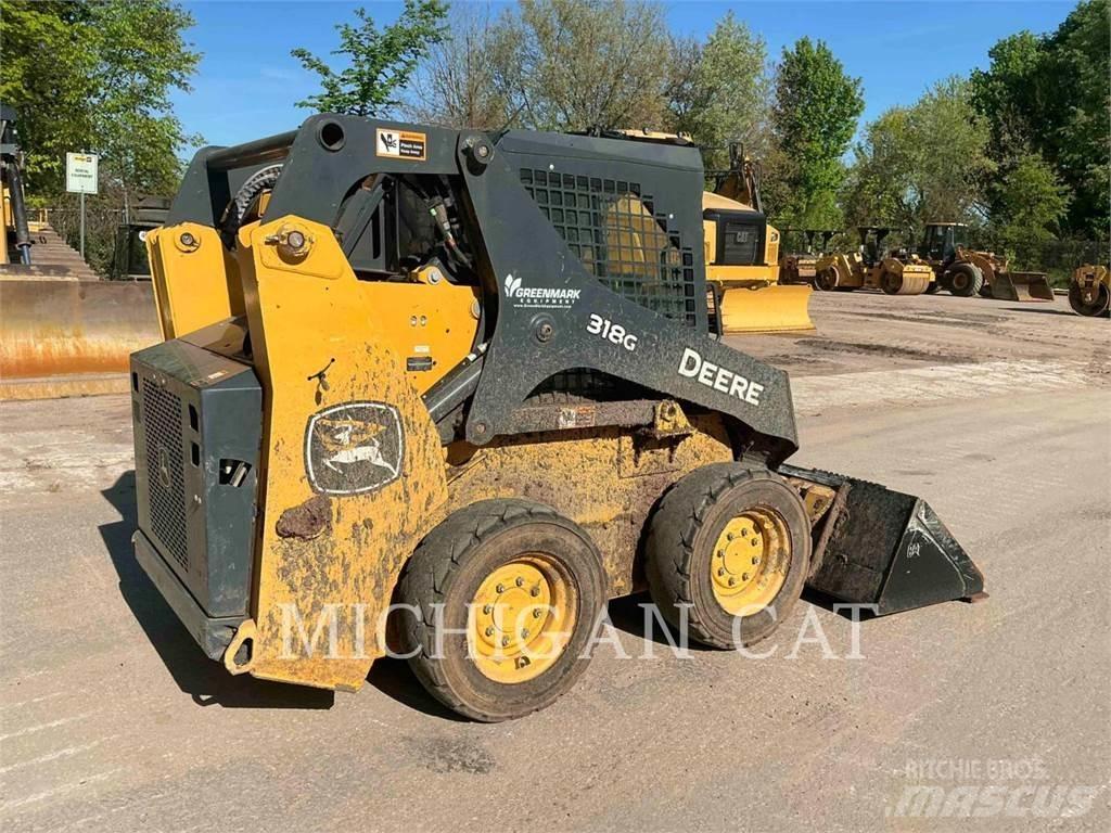John Deere 318G Carregadoras de direcção deslizante