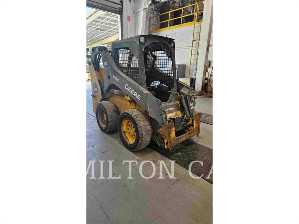 John Deere 318G Carregadoras de direcção deslizante