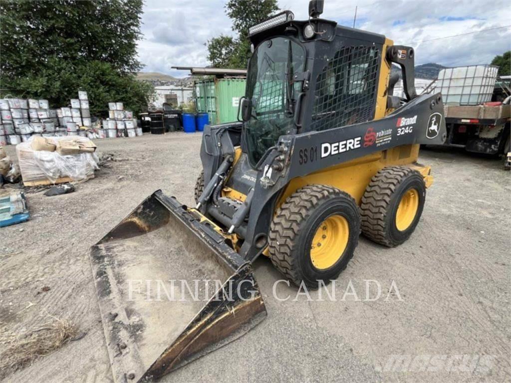 John Deere 324G Carregadoras de direcção deslizante