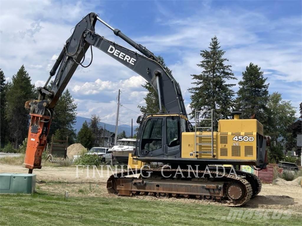 John Deere 450D Escavadoras de rastos