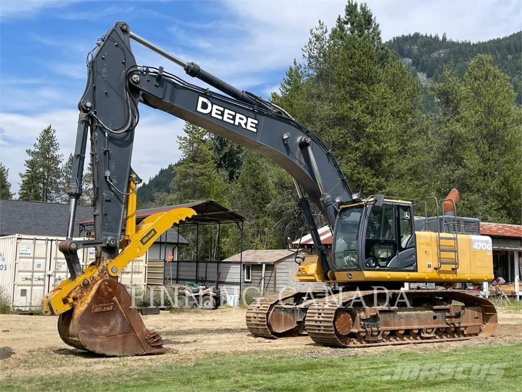 John Deere 470G Escavadoras de rastos