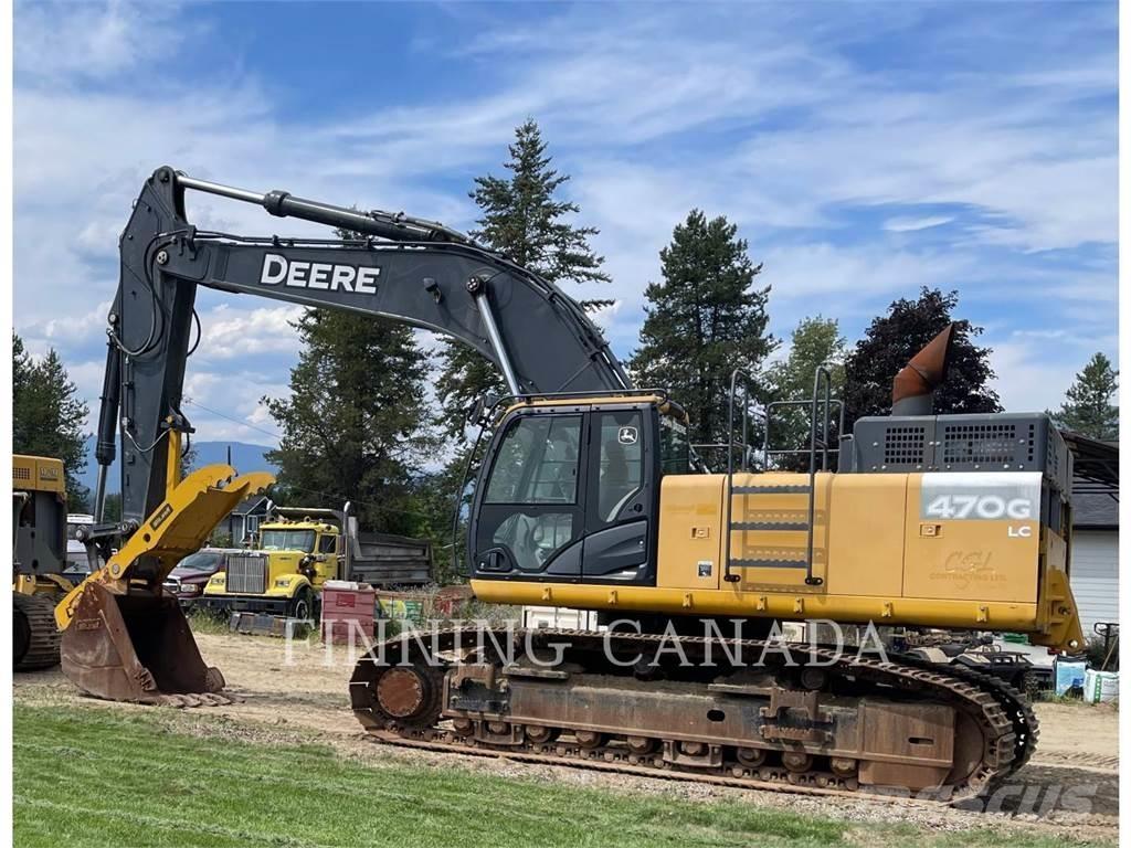 John Deere 470G Escavadoras de rastos