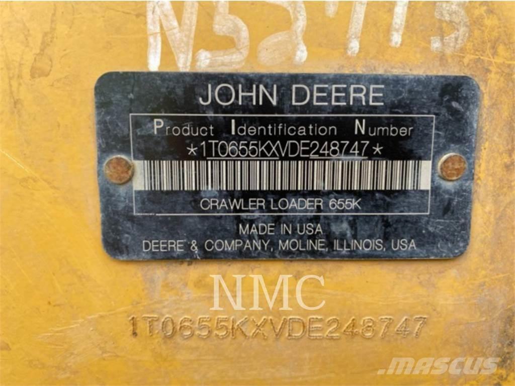 John Deere 655 Pás Carregadoras de rastos