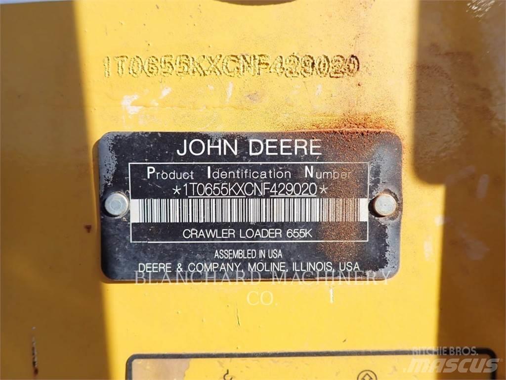 John Deere 655K Pás Carregadoras de rastos