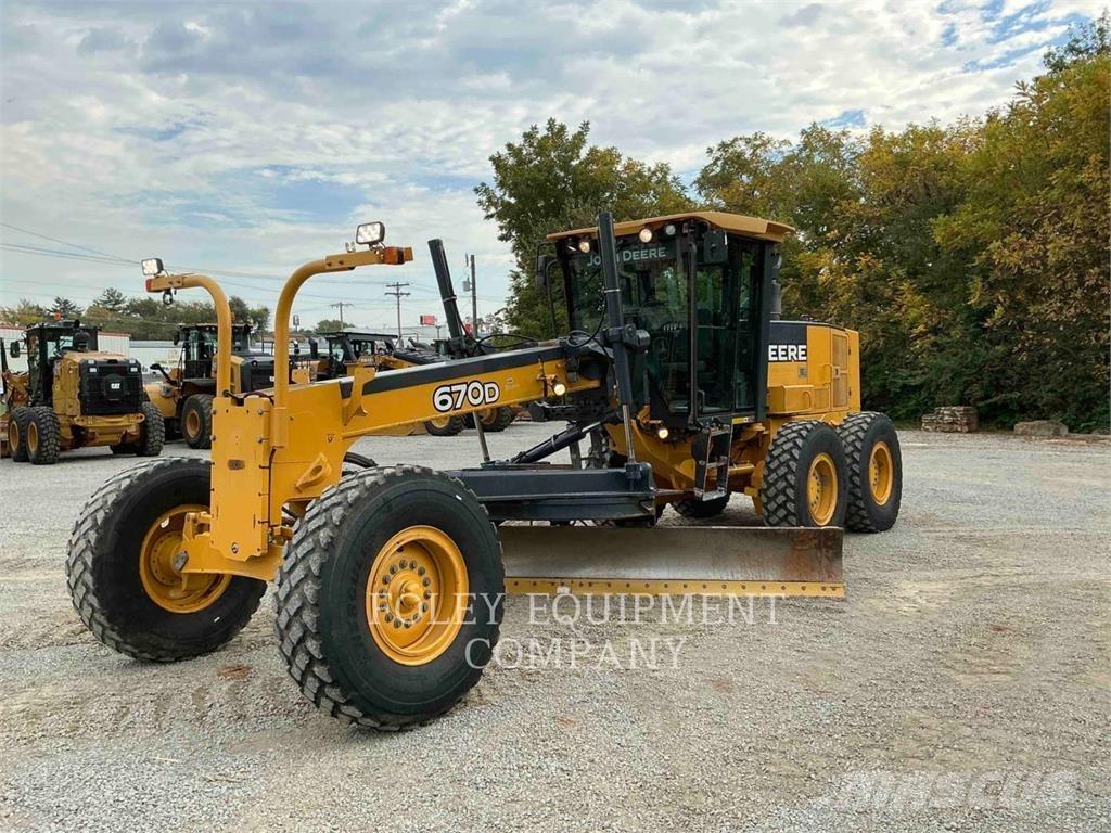 John Deere 670 Motoniveladoras