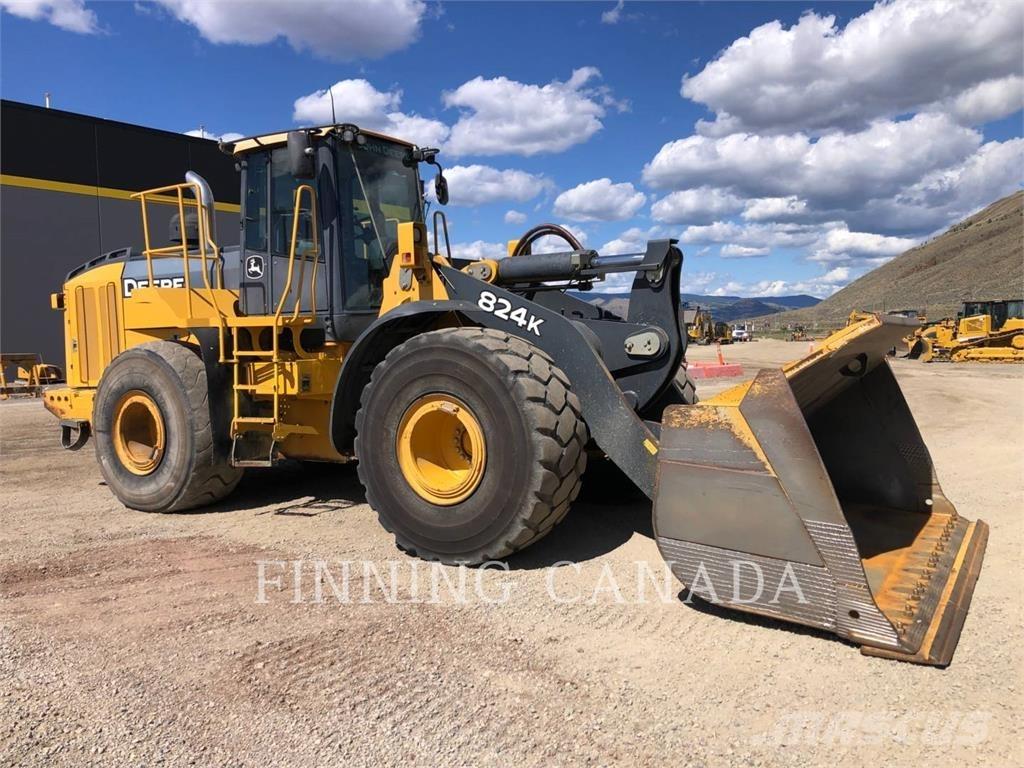 John Deere 824K Pás carregadoras de rodas
