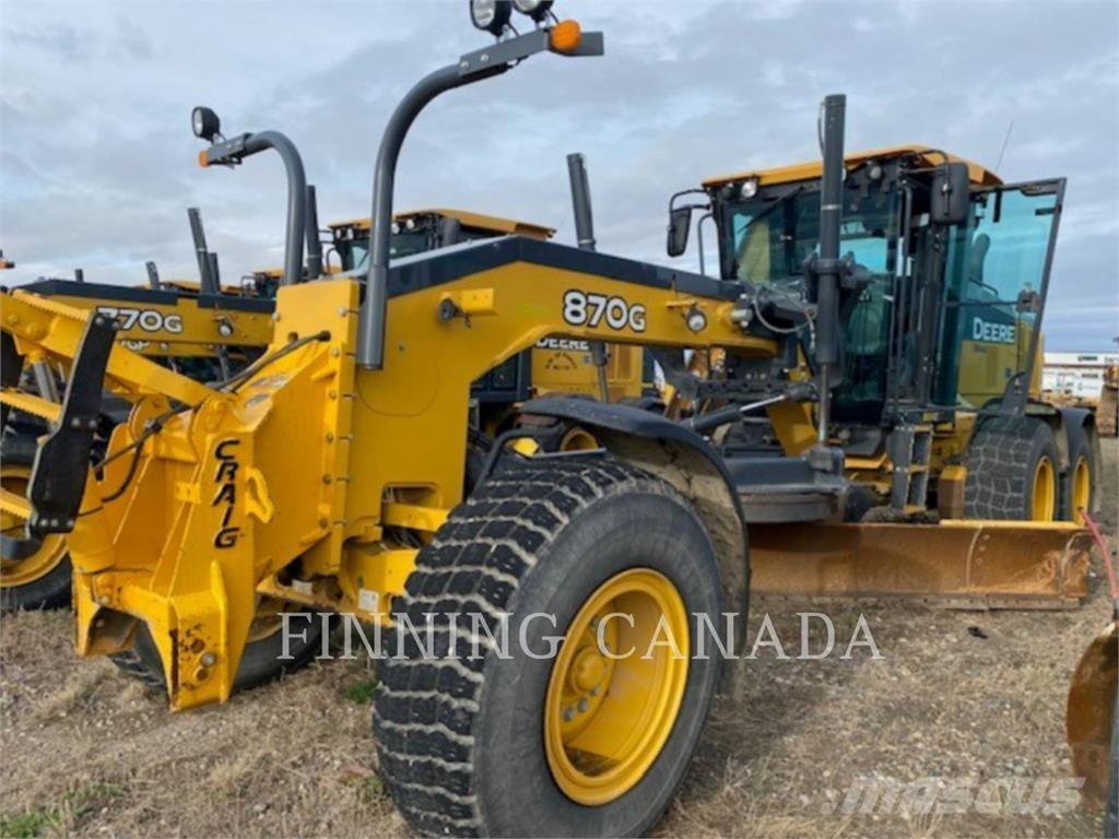 John Deere 870G Motoniveladoras