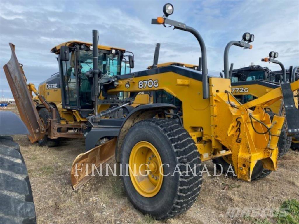 John Deere 870G Motoniveladoras