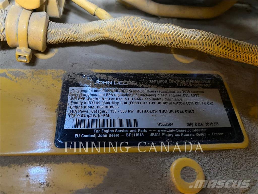 John Deere 872GP Motoniveladoras