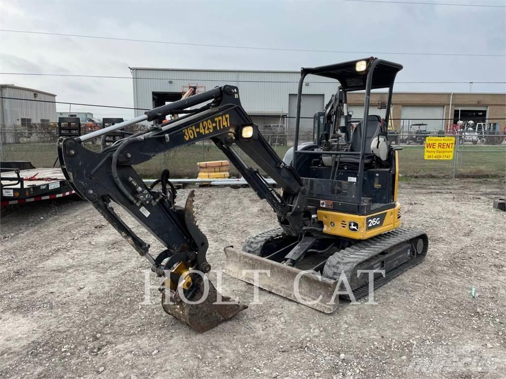 John Deere & CO. 26G Escavadoras de rastos